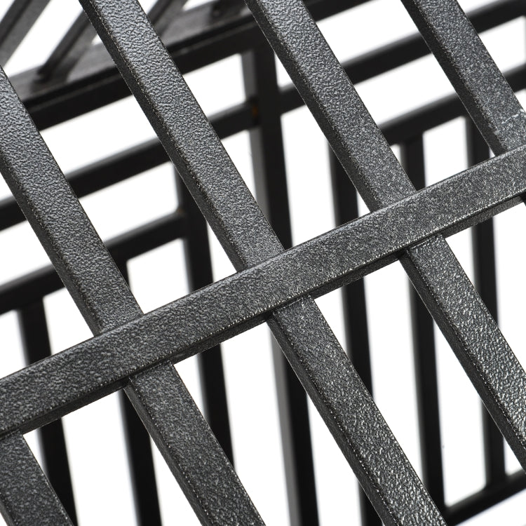 [US Warehouse] Heavy Duty Pet Dog Crate Cage with Roof , Size: 110x117x74.6cm