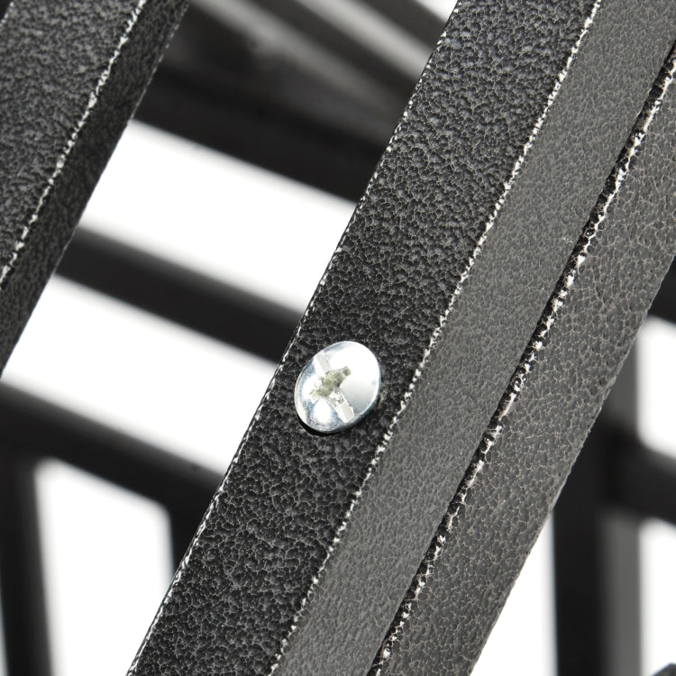 [US Warehouse] Heavy Duty Pet Dog Crate Cage with Roof , Size: 110x117x74.6cm