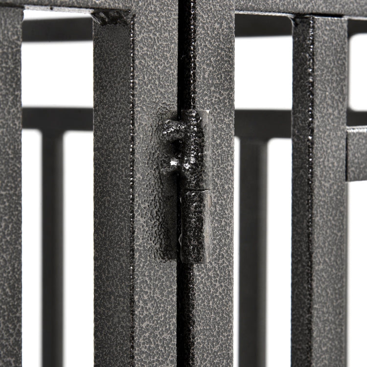 [US Warehouse] Heavy Duty Pet Dog Crate Cage with Roof , Size: 110x117x74.6cm