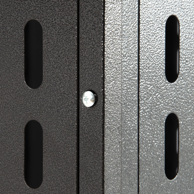 [US Warehouse] Heavy Duty Stainless Steel Pet Dog Crate Cage with Roof , Size: 112x114x75cm(Black)