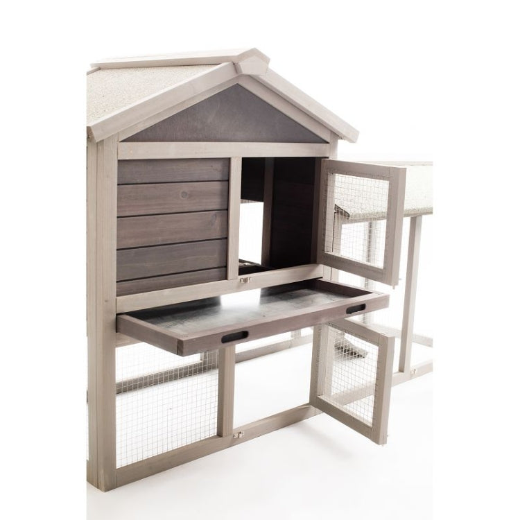 [US Warehouse] Wooden Pet House, Size: 58.27x33.86x 21.26 inch