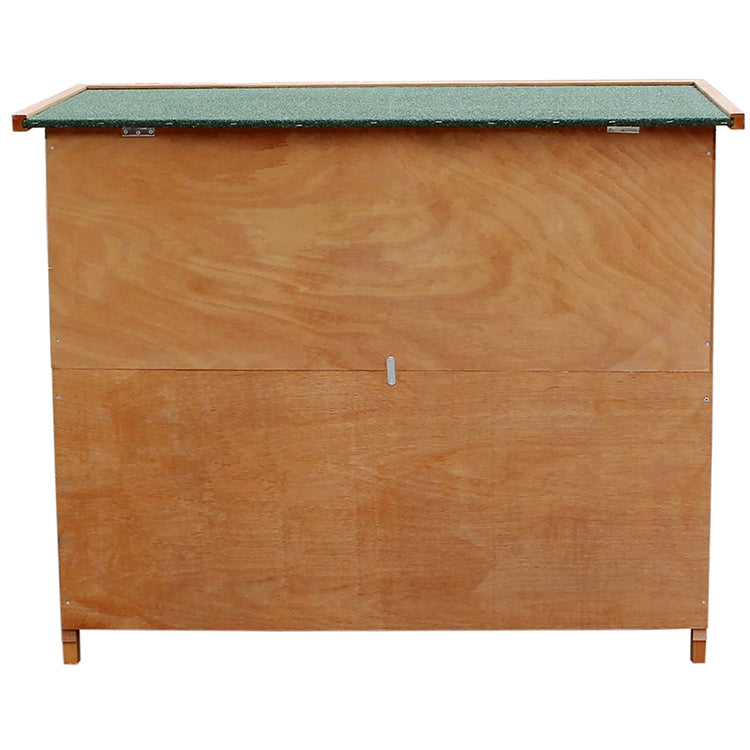 [US Warehouse] Chicken Coop Rabbit Hutch Wood House Pet Cage, Size: 48x19.7x41 inch