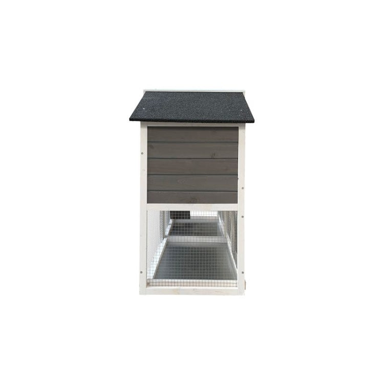 [US Warehouse] Wooden Pet House for Small Animals, Size: 61x20.9x7 inch