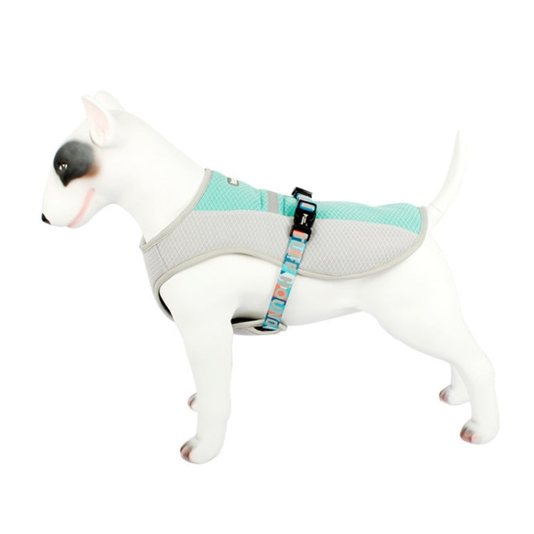 TUFFHOUND TH00204 Summer Pet Clothes Dog Cooling Vest Clothes, Size: M(Green)