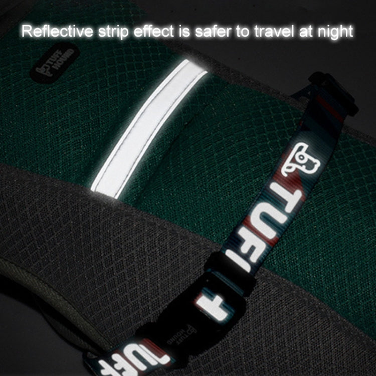 TUFFHOUND TH00204 Summer Pet Clothes Dog Cooling Vest Clothes, Size: XL(Green)