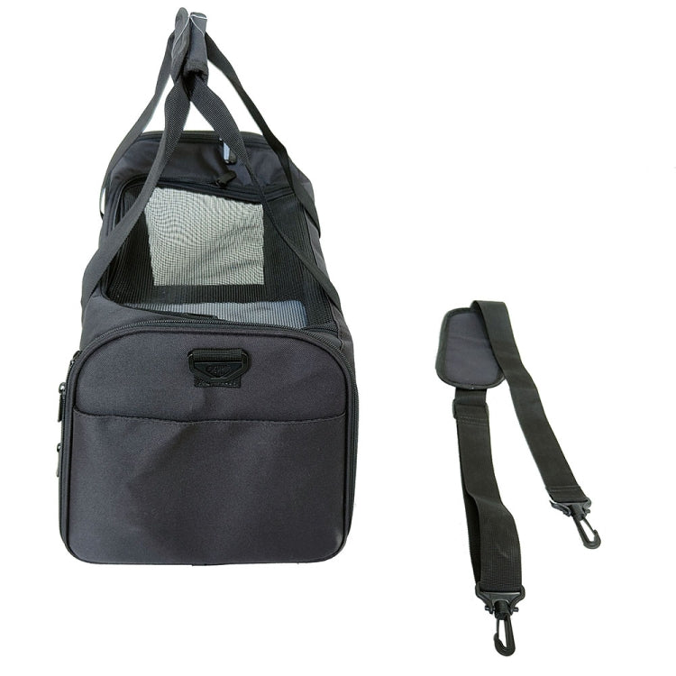 [US Warehouse] 5-door Portable Foldable Pet Travel Carrier with 3 Storage Bags & Detachable Pad, Size: 19.5 x 12 x 12 inch