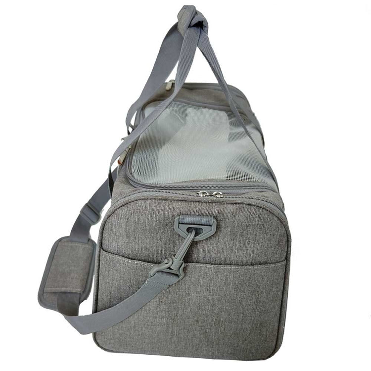 [US Warehouse] 5-door Portable Foldable Pet Travel Carrier with 3 Storage Bags & Detachable Pad, Size: 19.5 x 12 x 12 inch