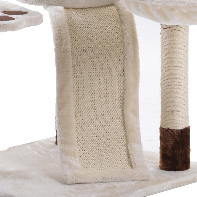 [EU Warehouse] Multilayer Cat Climbing Frame Tree Nest Activity Tower Pet House, Size: 53x53x140cm