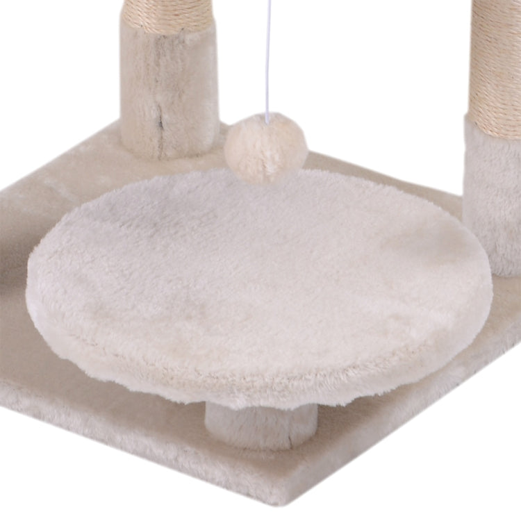 [EU Warehouse] Multilayer Cat Climbing Frame Tree Activity Tower Pet House, Size: 40x40x124cm