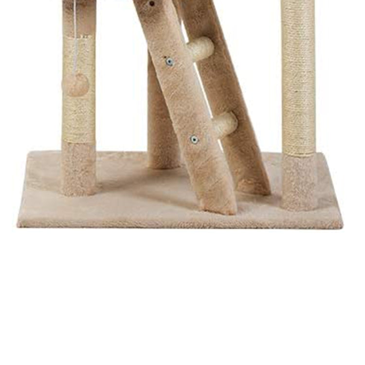 [EU Warehouse] 240-260cm Multilayer Cat Climbing Frame Tree Nest Activity Tower Pet House