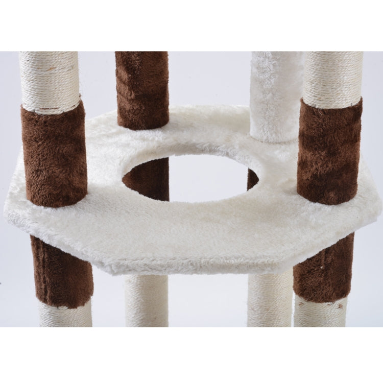 [JPN Warehouse] 145cm Multilayer Cat Climbing Frame Tree Nest Activity Tower Pet House