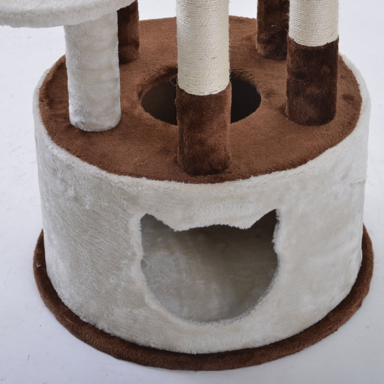 [JPN Warehouse] 145cm Multilayer Cat Climbing Frame Tree Nest Activity Tower Pet House