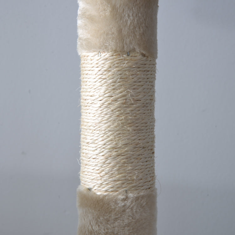 [JPN Warehouse] Multilayer Cat Climbing Frame Tree Nest Activity Tower Pet House, Size: 50x50x145cm