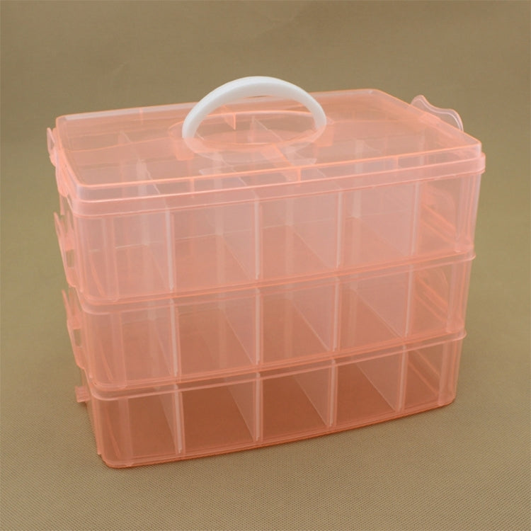 Three Plastic Storage Box