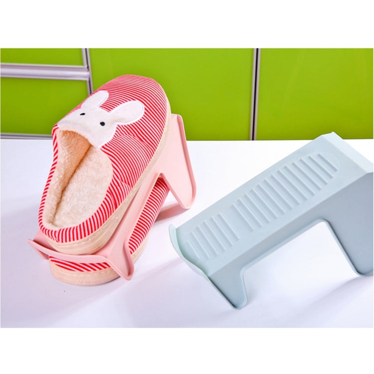 2 PCS Creative Plastic Double Shoe shelves, Size: 25 * 11cm