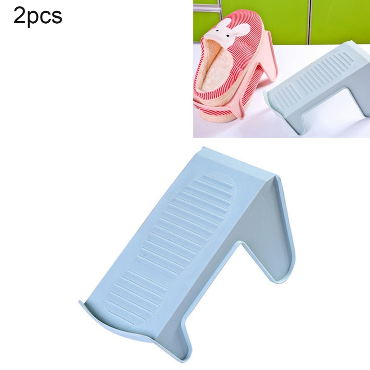 2 PCS Creative Plastic Double Shoe shelves, Size: 25 * 11cm