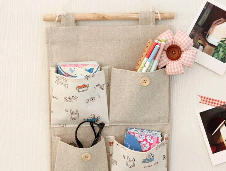 Fluid Grid Hang The Bag Wall 4 Random Color Delivery (Specification: L)