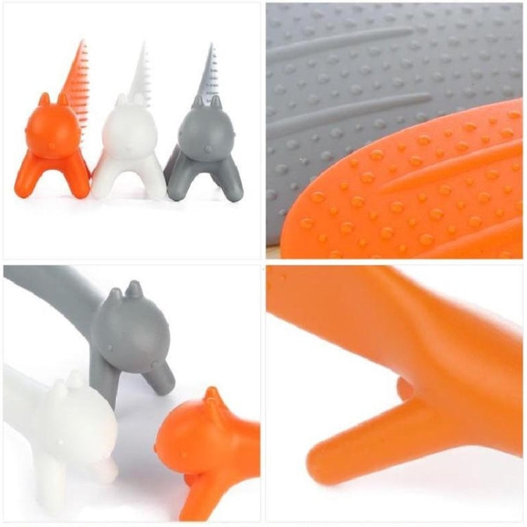 3 Pack Cute Squirrel Spoon Vertical Shape Can Random Color Delivery (Size : 21cm)