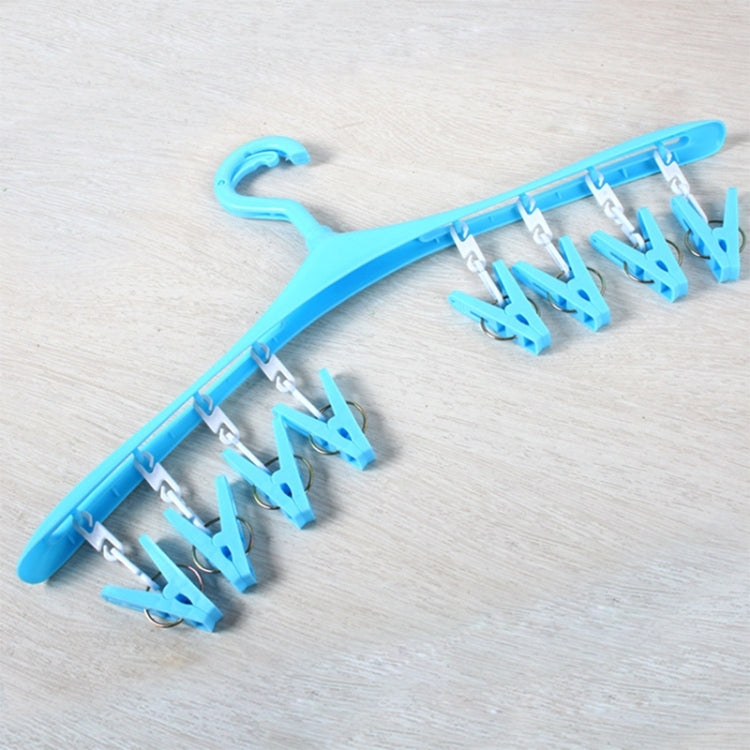 8 Clip Small Clothes Drying Rack Socks