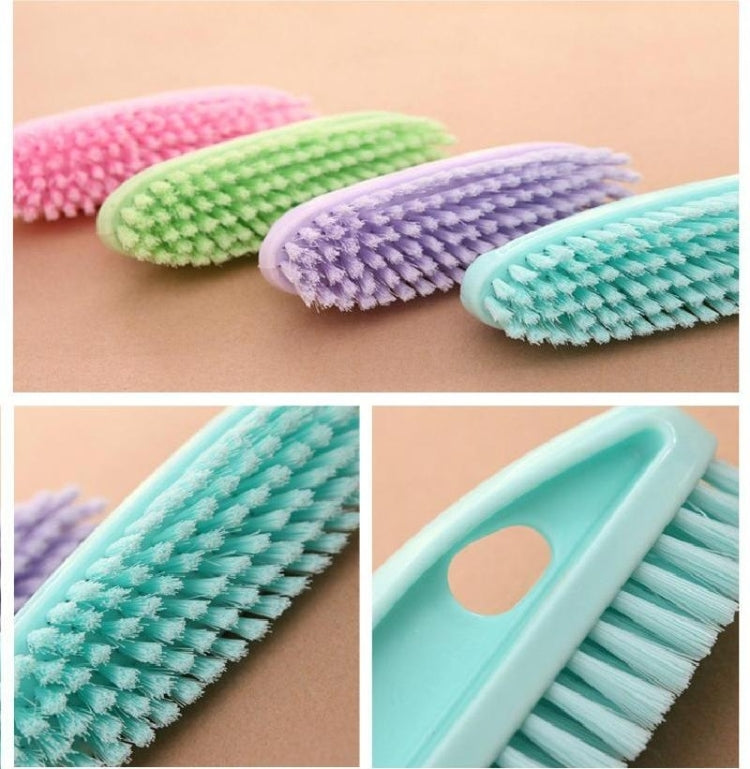 4 Pack Color With The Kitchen Cleaning Brush Random Color Delivery (Size: 15*6.5cm)