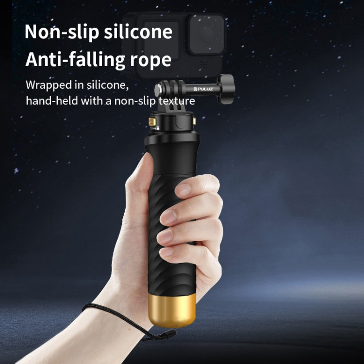 PULUZ Quick Release Floating Handle Hand Grip  - Black