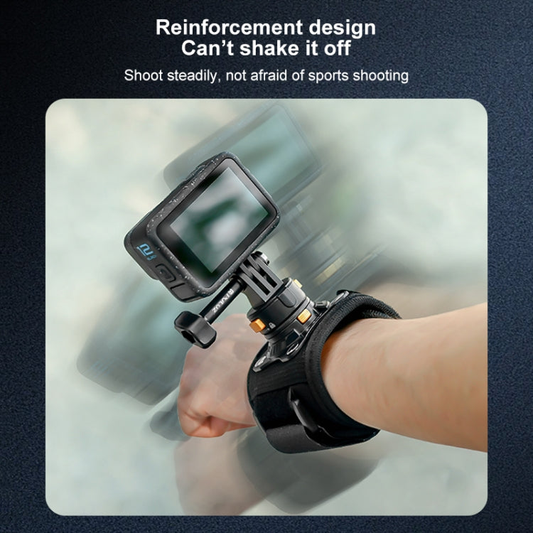 PULUZ Magnetic Quick-release Wrist Strap Harness Belt  - Black