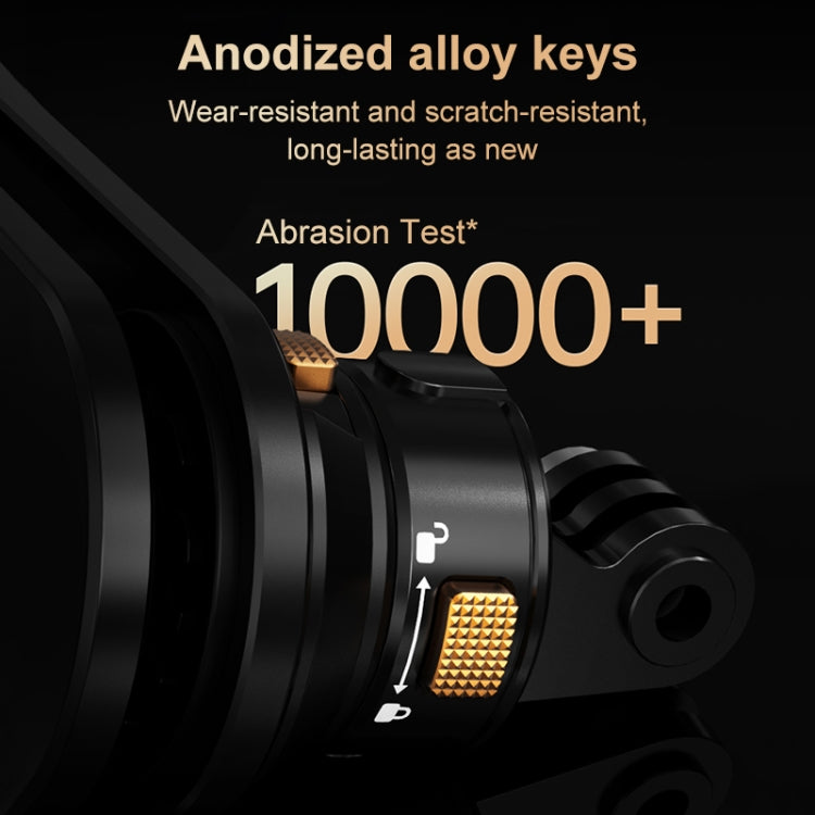 PULUZ Magnetic Quick Release Backpack Strap Clip  - Black