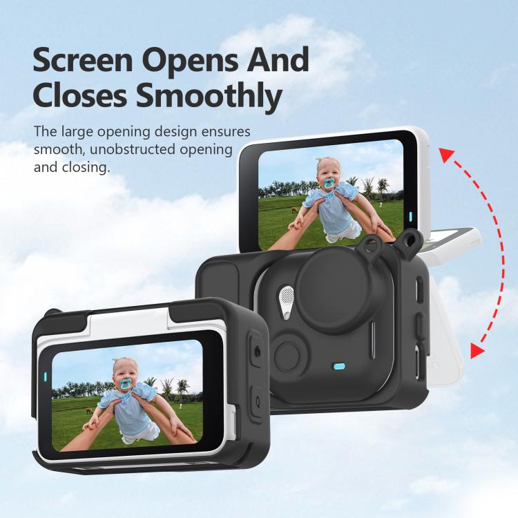 For Insta360 GO Ultra PULUZ 2 in 1 Silicone Expansion Module Body & Lens Cover