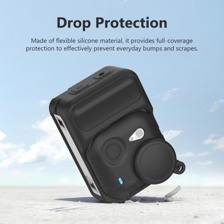For Insta360 GO Ultra PULUZ 2 in 1 Silicone Expansion Module Body & Lens Cover