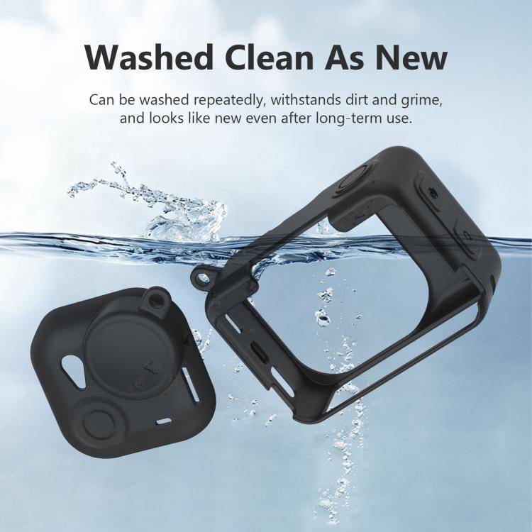 For Insta360 GO Ultra PULUZ 2 in 1 Silicone Expansion Module Body & Lens Cover