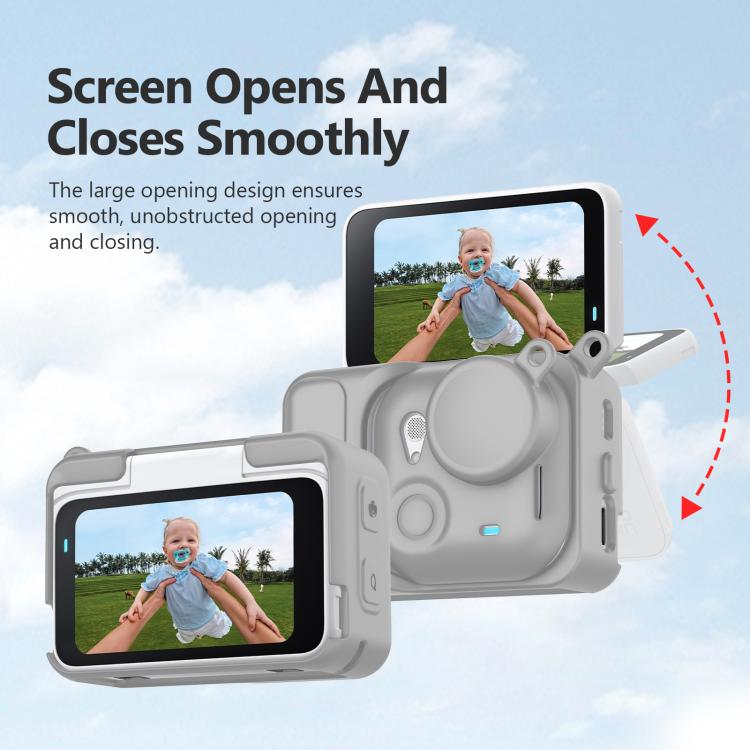 For Insta360 GO Ultra PULUZ 2 in 1 Silicone Expansion Module Body & Lens Cover