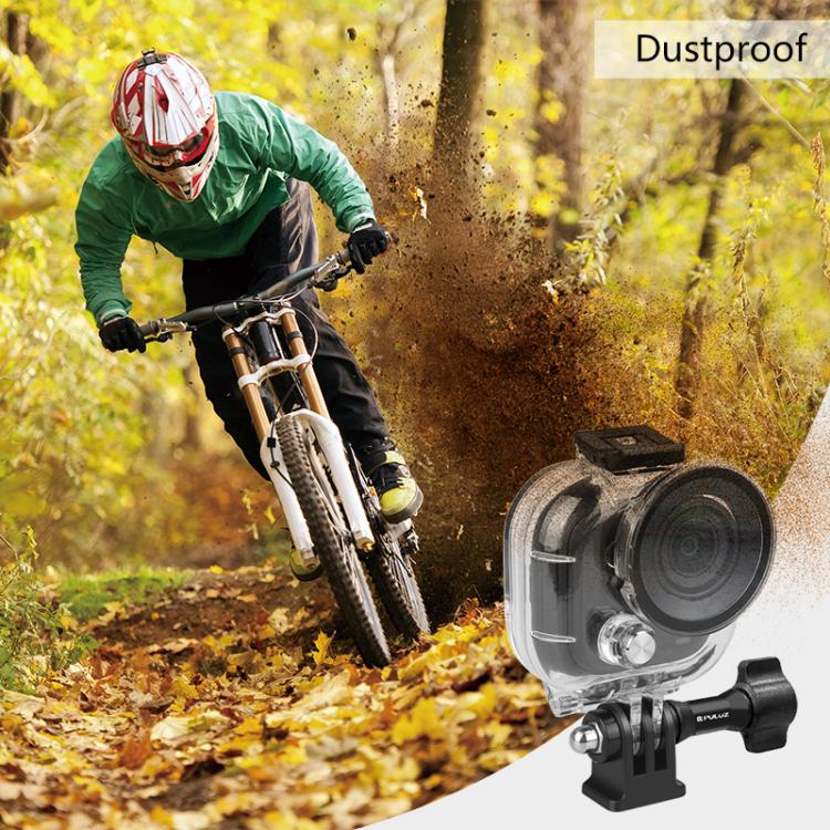 For Insta360 GO Ultra PULUZ 50m Waterproof Case Thumb Main Body Camera Dive Housing Cover  - Transparent