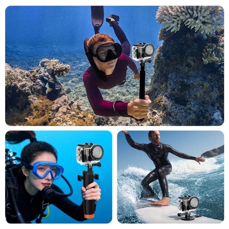 For Insta360 GO Ultra PULUZ 50m Waterproof Case Camera Dive Housing Cover  - Transparent