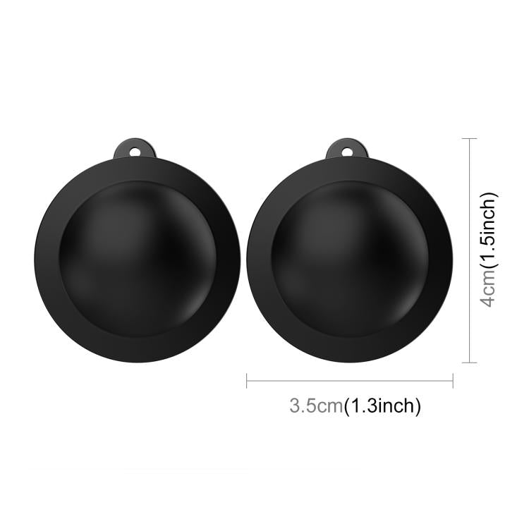 For GoPro MAX2 PULUZ Silicone Dual-Lens Cover  - Black