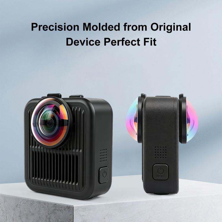 For GoPro MAX2 PULUZ Optical Tempered Glass Lens Guard Protective Cover  - Transparent
