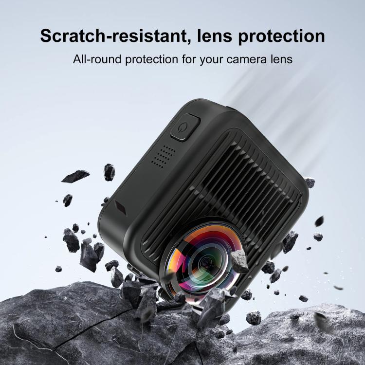 For GoPro MAX2 PULUZ Optical Tempered Glass Lens Guard Protective Cover  - Transparent