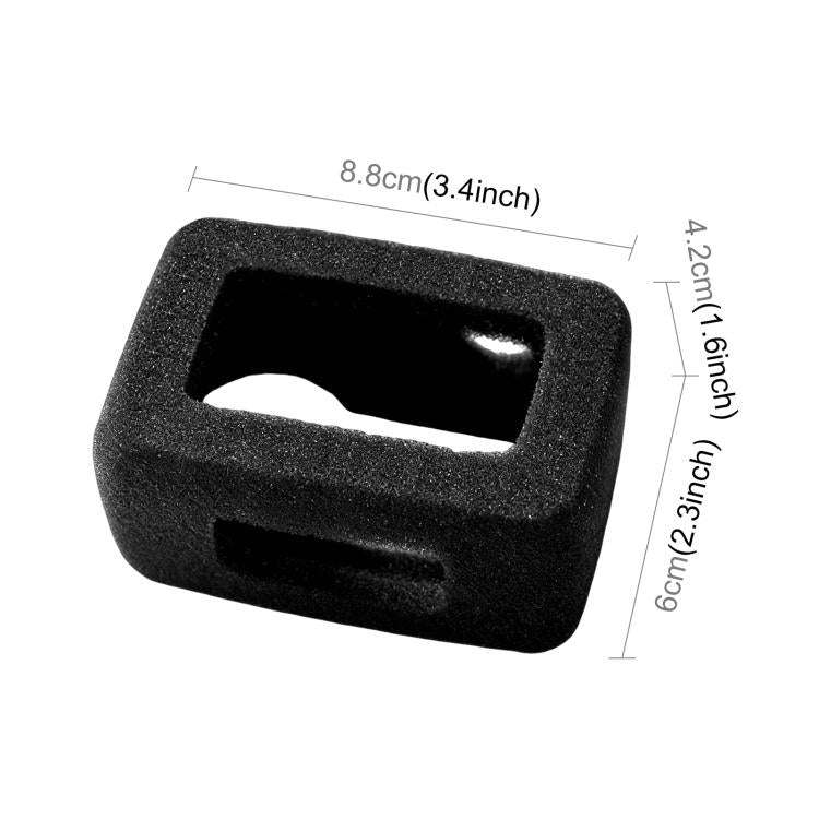 For DJI Osmo Action 6 PULUZ High Density Foam Windshield  - Black