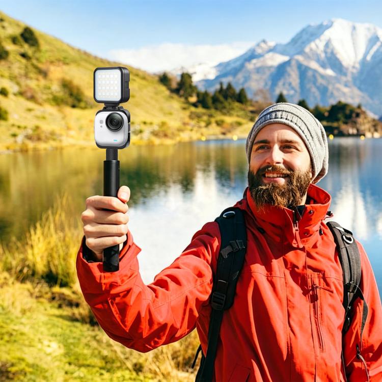 For Insta360 GO Ultra PULUZ Data Transmission Base Multifunctional Charging Base  - Black
