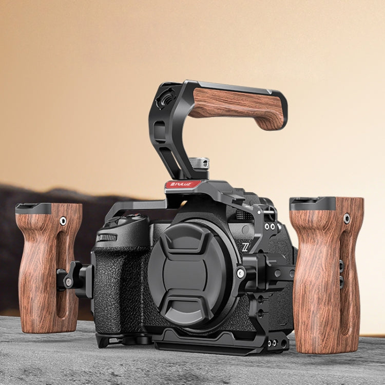 For Nikon Z6III / Z6II PULUZ Metal Camera Cage Stabilizer Rig  - Black