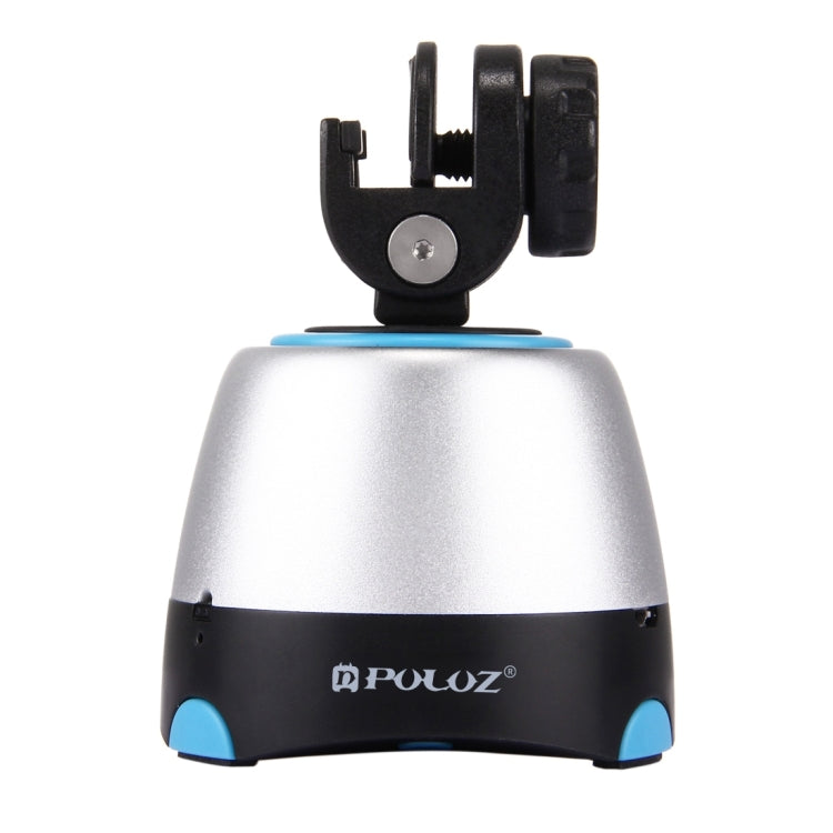 [UAE Warehouse] PULUZ Electronic 360 Degree Rotation Panoramic Head with Remote Controller for Smartphones, GoPro, DSLR Cameras(Blue)