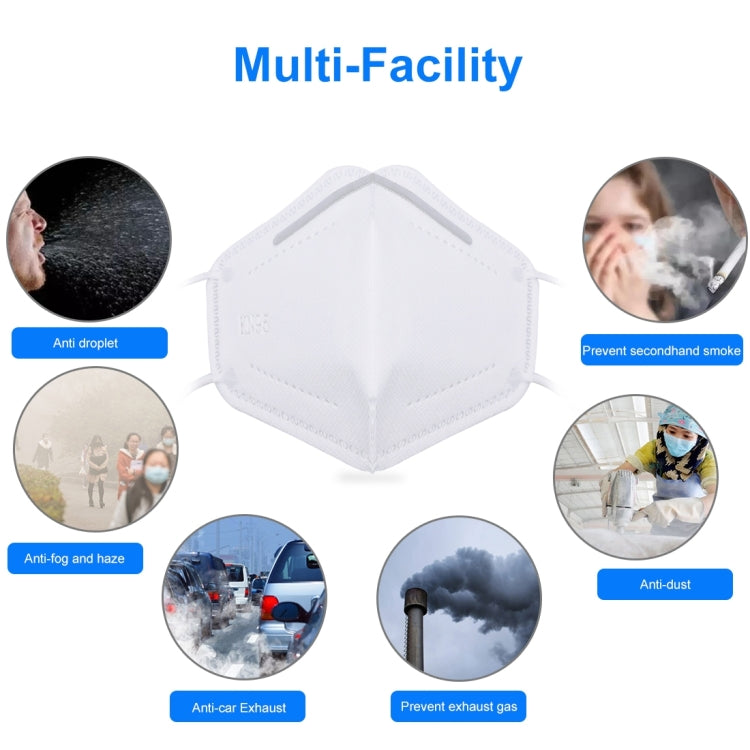 [HK Warehouse] 10 PCS Kids KN95 n95 Breathable Respirator Dustproof Antiviral Anti-fog Protective Face Mask for Kids Children