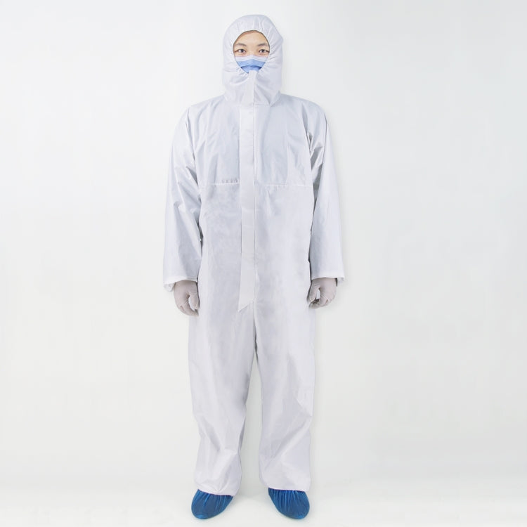 SMS Non-woven Waterproof Disposable Durable Isolation Safely Clothes, Size: Free Size