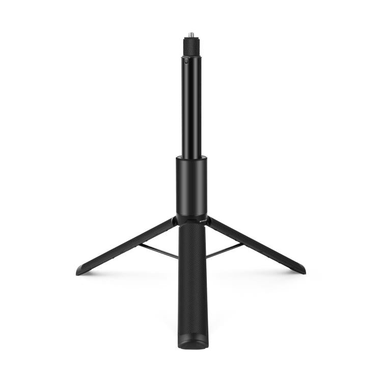 PULUZ 1.22m Retractable Invisible Selfie Stick with Tripod For Insta360 X4 / X4 Air / X3  - Black