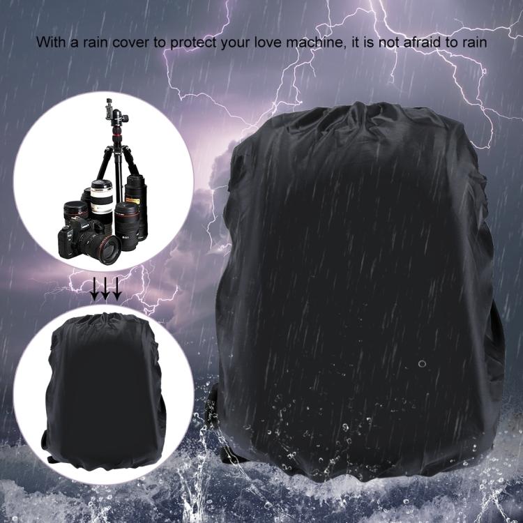 [US Warehouse] PULUZ Outdoor Portable Waterproof Scratch-proof Dual Shoulders Backpack Handheld PTZ Stabilizer Camera Bag with Rain Cover for Digital Camera, DJI Ronin-SC / Ronin-S