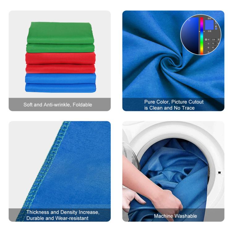 PULUZ 1m x 1.5m Photography Background Photo Studio Background Cloth Backdrop