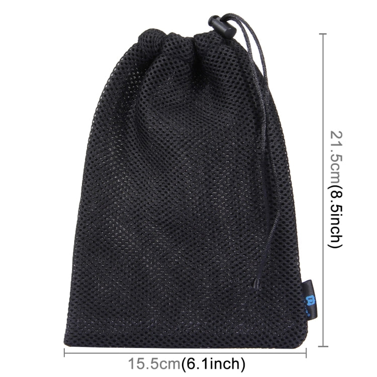 PULUZ Storage Bag with Stay Cord for GoPro Hero11 Black / HERO10 Black / HERO9 Black / HERO8 Black / HERO7 /6 /5 /5 Session /4 Session /4 /3+ /3 /2 /1, DJI Osmo Action and Other Action Cameras Accessories