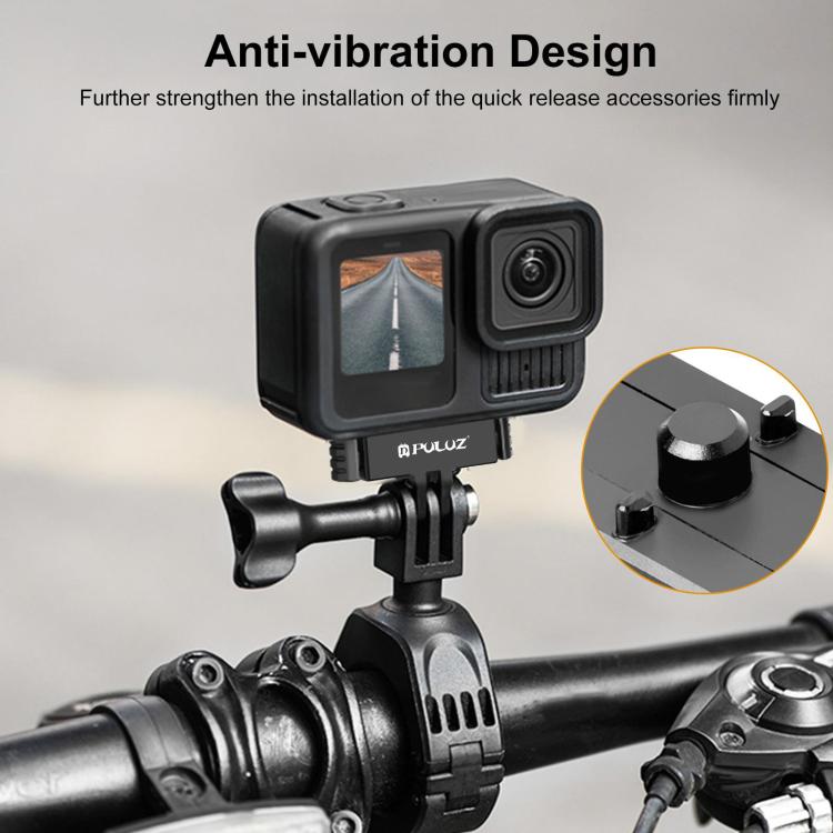 For GoPro HERO13 Black / MAX2 PULUZ Magnetic Quick Release Base Mount
