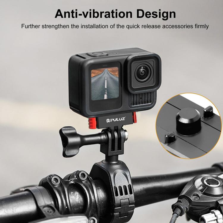 For GoPro HERO13 Black  PULUZ Magnetic Quick Release Base Mount