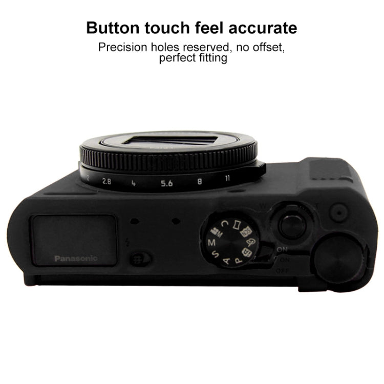 PULUZ Soft Silicone Protective Case for Panasonic Lumix  LX10