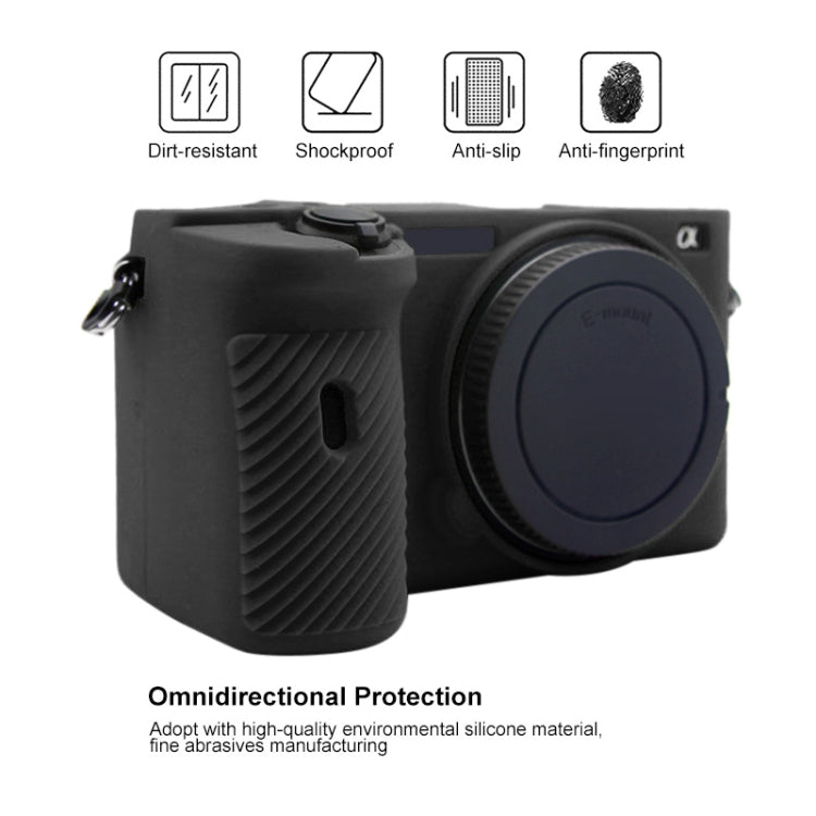 PULUZ Soft Silicone Protective Case for Sony A6600 / ILCE-6600